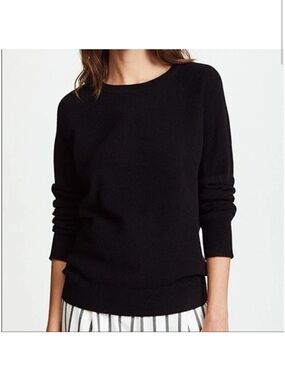 Equipment Femme 100% Pure Cashmere Jumper Sweater Black Size XS